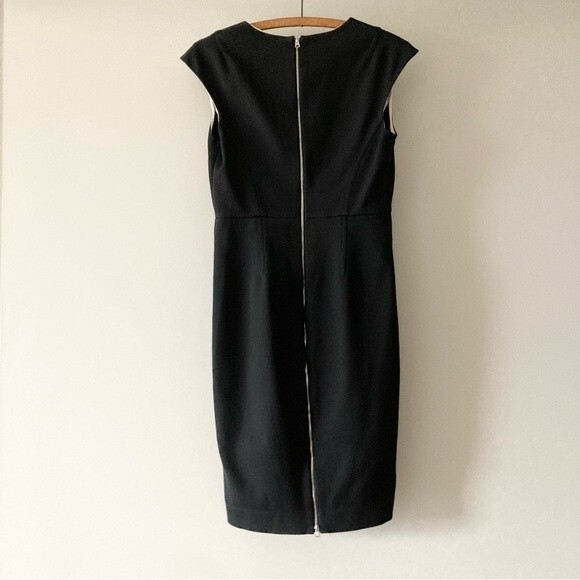 DVF Back Zip Sheath Dress 4 - Picture 4 of 4
